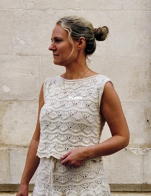 Soléne Top by Auguste Knit