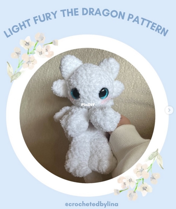 Crocheted by Lina - Light Fury the Dragon_01.jpg