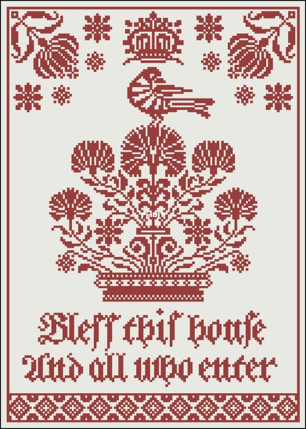 Modern Folk Embroidery - Bless This House.jpg