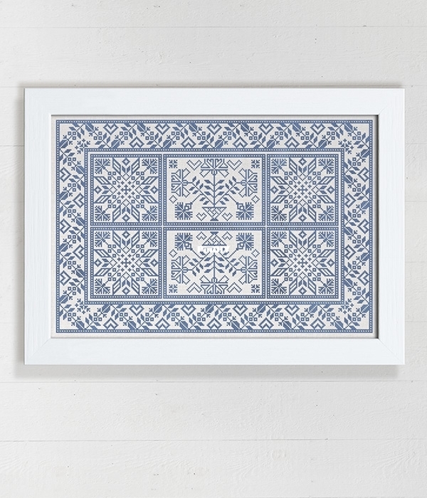 Modern Folk Embroidery - The Carnation Cushion-o.jpg