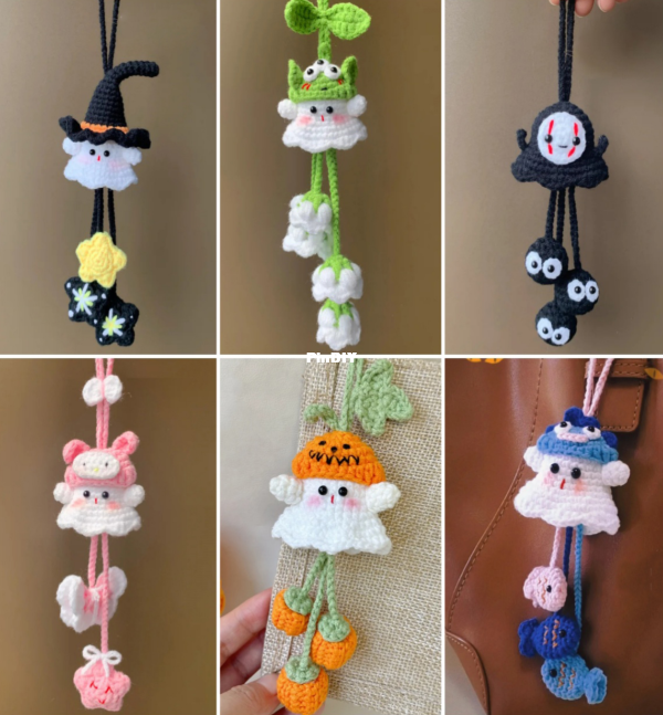 CosFamily Crochet Ghost Swing Car Hangers - English.png