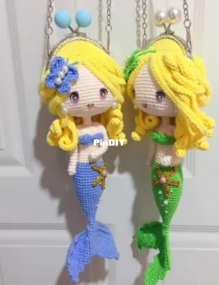 Mermaid Doll Purse