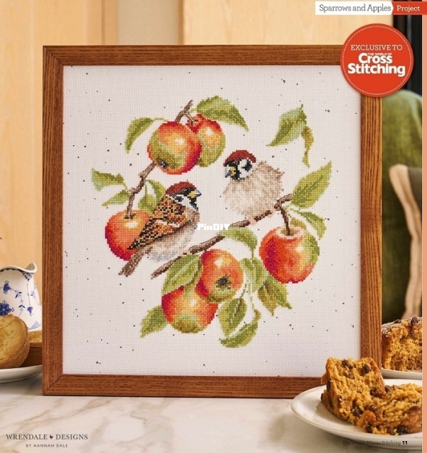 Wrendale Designs - Sparrows and Apples - TWOCS 363.jpg