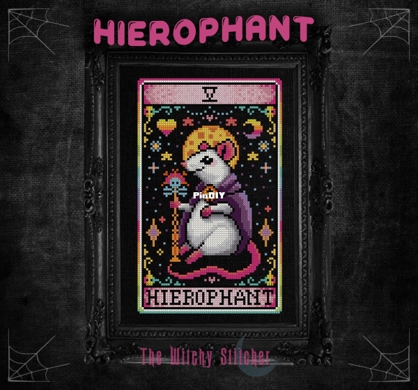 Hierophant - Nostalgic Tarot - The Witchy Stitcher.jpg