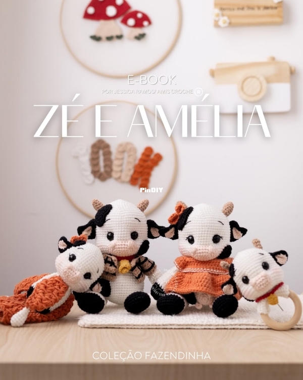 Amis Crochê - Jéssica Ramos de Souza Simão - E-book Ze e Amelia