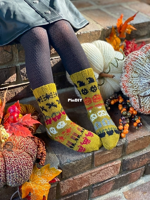 Trick or Feet Socks by Lauren Colby.jpeg
