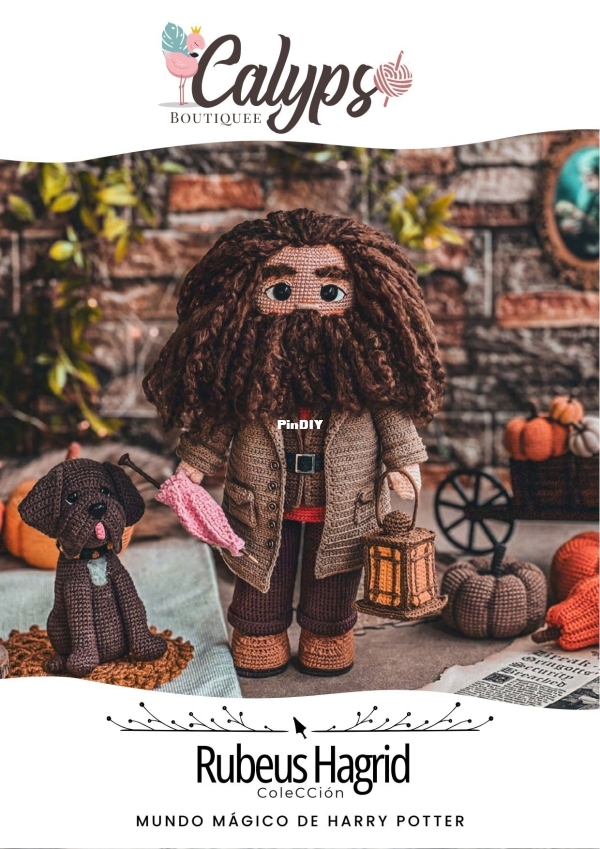 Calypso Boutiquee - Geraldine Chirinos de Souza - Mundo Mágico de Harry Potter - Rubeus Hagrid - Sp ...