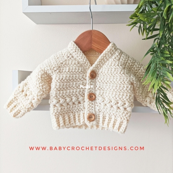Baby Crochet Designs - Donna Browne - Herringbone Cardigan.jpg