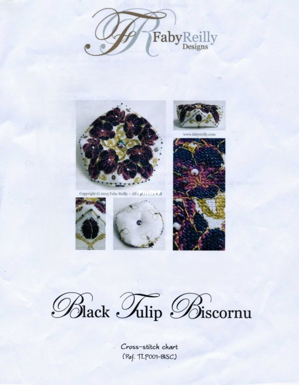 Faby Reilly Black Tulip Biscornu_page-0001.jpg