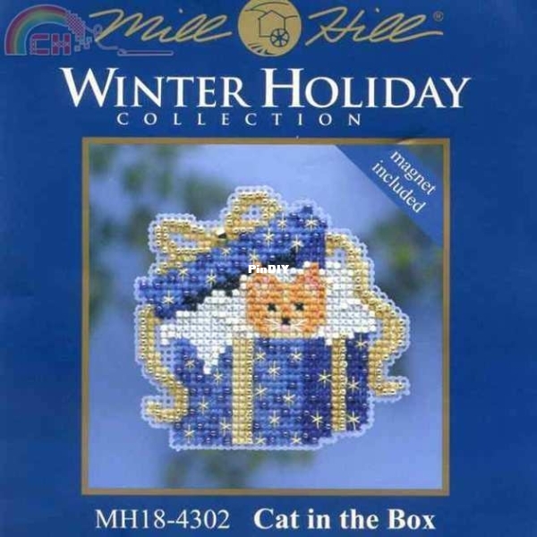 Mill Hill - Winter Holiday Collection MH18-4302 Cat in the Box.jpg