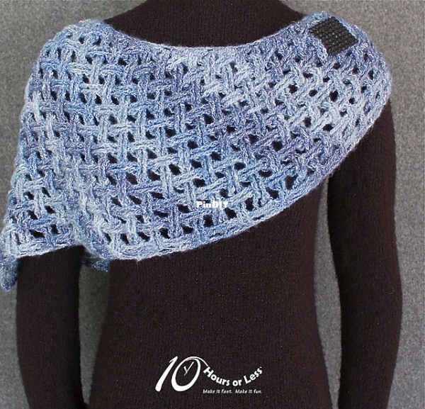 Glistening Glacier Shawl