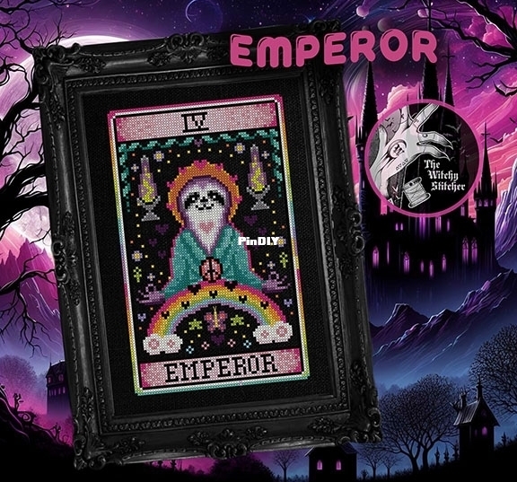 Emperor - Nostalgic Tarot - The Witchy Stitcher.jpg