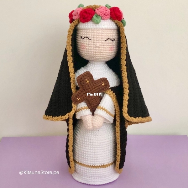 KitsuneStore - Vianey Macahuachi - Santa Rosa de Lima -Saint Rose of Lima -  Spanish