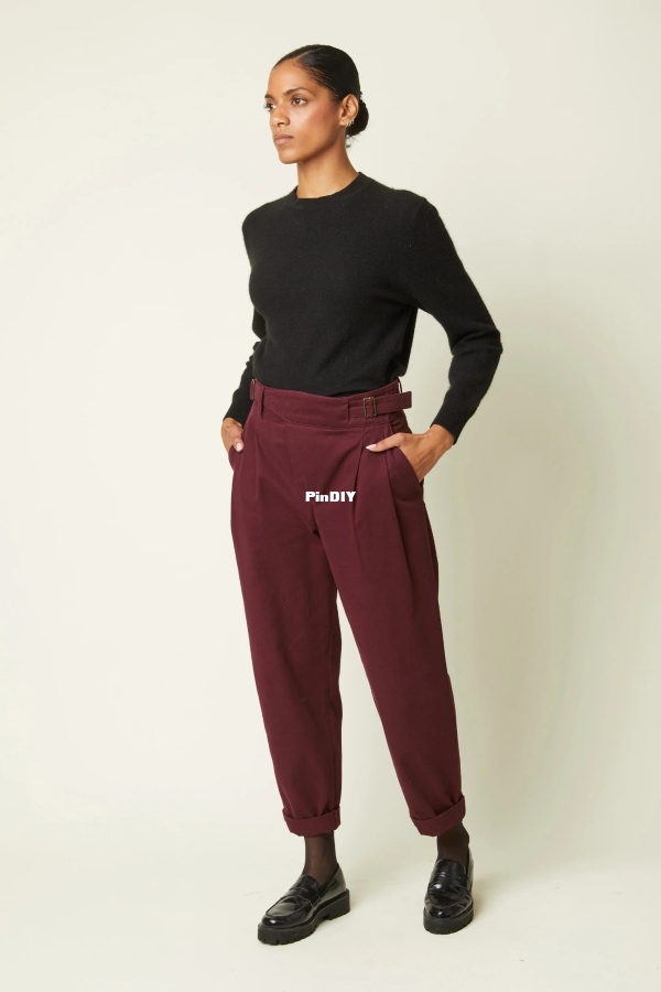 Atelier Brunette - Le Pantalon Ceinture - French