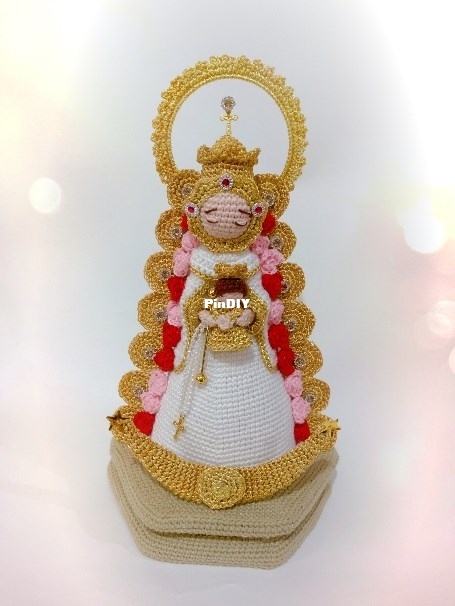 Crafty genes Indonesia - Sofie Julien Versluys - The Virgin of El Rocio - La Virgen del Rocio - Span ...