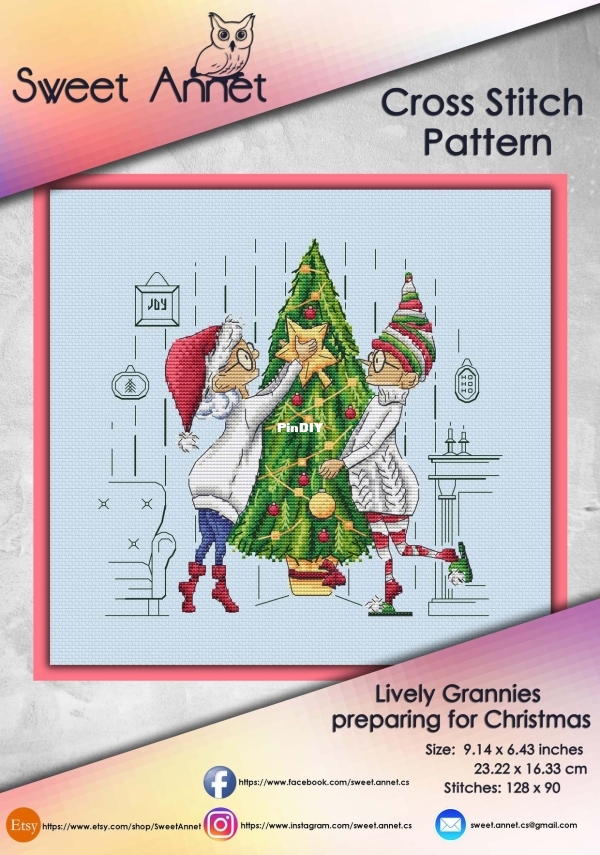 Lively Grannies preparing for Christmas .jpg