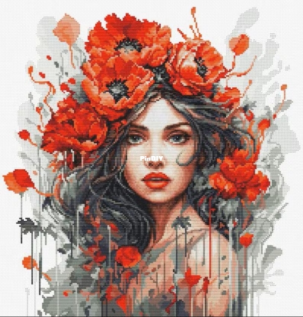 The Girl With Poppies.jpg