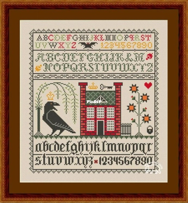 Wombat Stitching - House and Raven.jpg