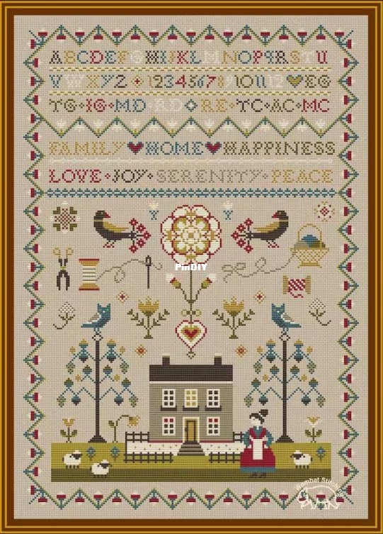Wombat Stitching - Sampler Old House.jpg