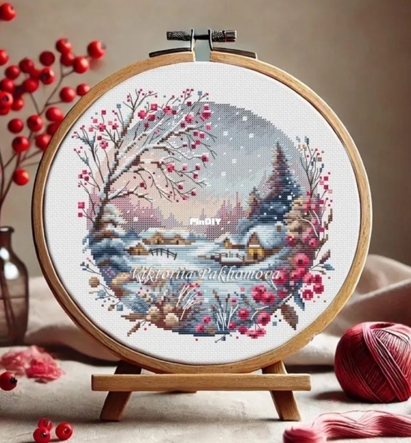 Winter serenity by Victoria Pakhomova orig.jpg