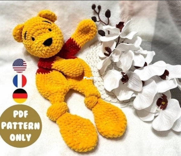 Amigurumka-Sydorenko Olena - winnie the pooh comforter.jpg