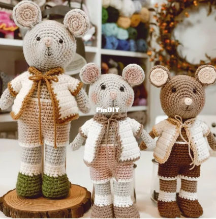 Amigurumi Mouse by Elise Rose Crochet