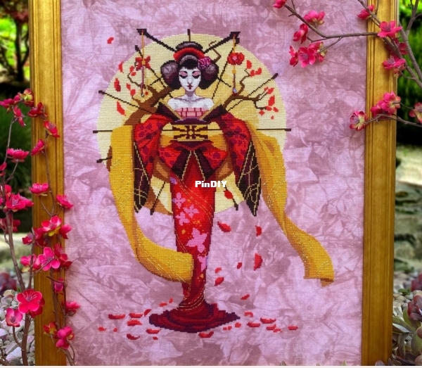 Autumn Lane Stitchery - Sakura The Geisha.jpg