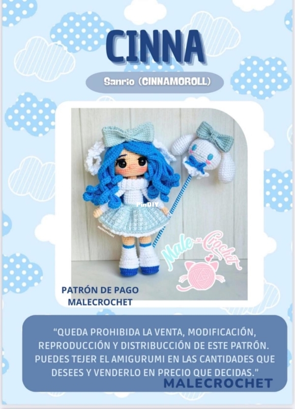 Male Crochet - Maale Crochet - MayraMa Ale González Mtz - Cinna - Spanish