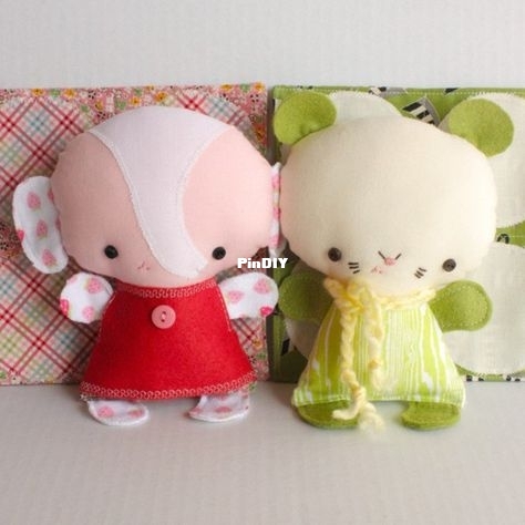 Wittle Whimsy Fleur and Pascal
