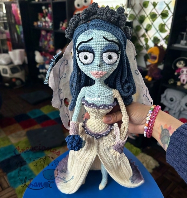 Creaciones Lana - Yazmín González Sánchez - Emily el cadáver de la Novia - Spanish