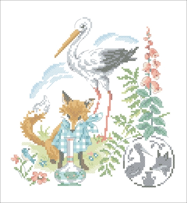 Le renard et la Cigogne - Veronique Enginger.jpg