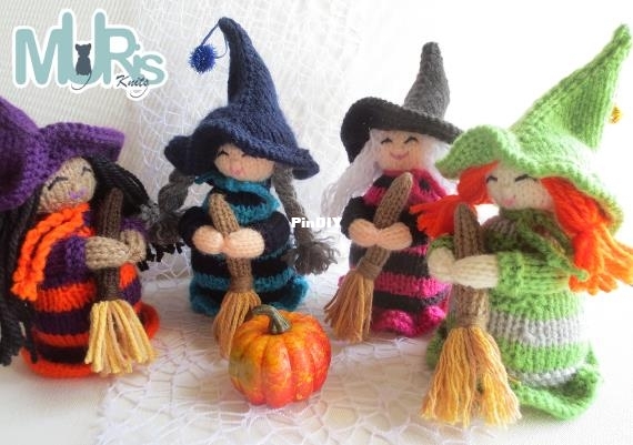 Muris Knits - Halloween Witch Ornament.jpg