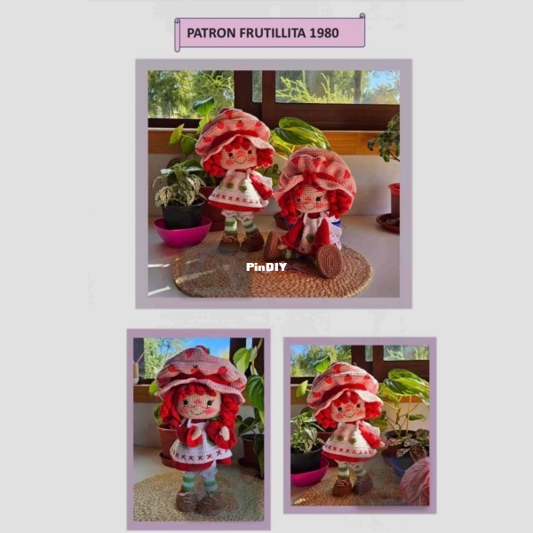 Danarte amigurumi - Frutillita - Spanish