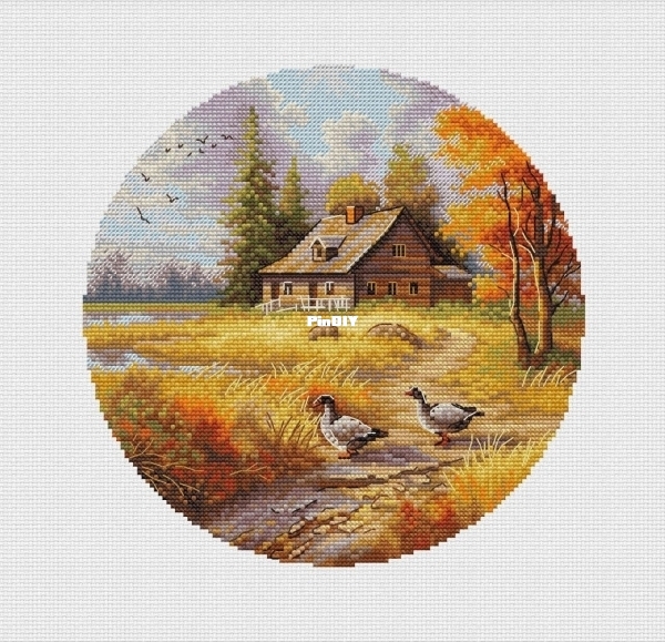 Golden Autumn Round by Natalia Yurkevich orig.jpg