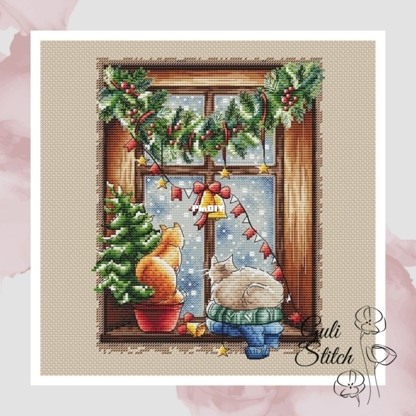 Guli stitch - Warm cats by Gulya Otorova orig.jpg