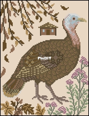 Cottage Garden Samplings - CGS-1130 The Turkey.jpg