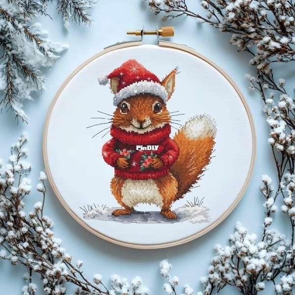 Winter Squirrel by Anastasia Lanova orig.jpg