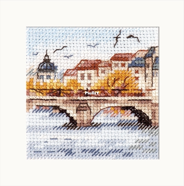 Alisa 0-216 OK Autumn in the City. Seagulls over the Bridge.jpg