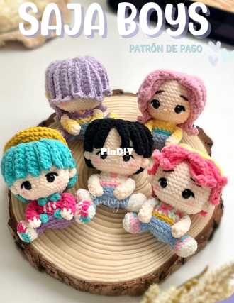 Saja Boys Kpop Amigurumi