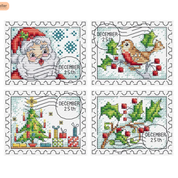 Screenshot 2025-10-27 at 17-05-23 Christmas Stamps - Set of 4 - Durene J Cross S.png