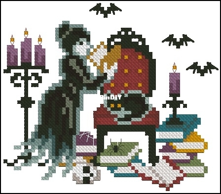 Lola Crow Cross Stitch - Story Time For Ghosts XSD.jpg