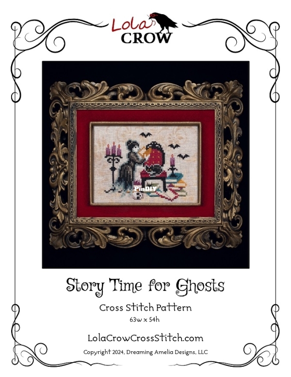 Lola Crow Cross Stitch - Story Time For Ghosts.jpg