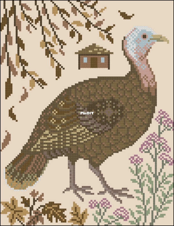 Cottage Garden Samplings - CGS-1130 The Turkey.jpg