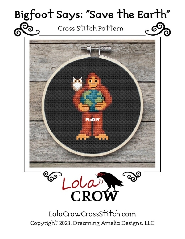 Lola Crow - Bigfoot Says - Save the Earth.jpg