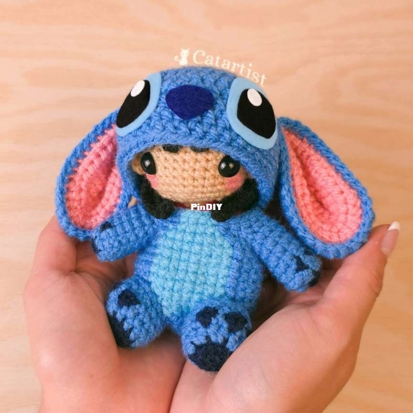 Catartist Mx Crochet - Romina Galvan C - Romy - Lilo in Stitch costume - English