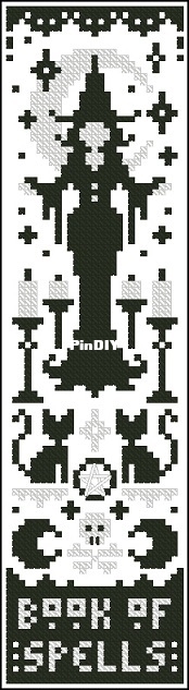 Witchy Stitching - Book of Spells Bookmark XSD.jpg