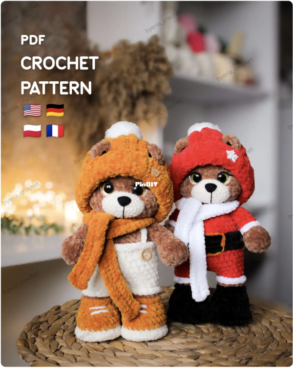 Christmas Teddy Bear byEria.png