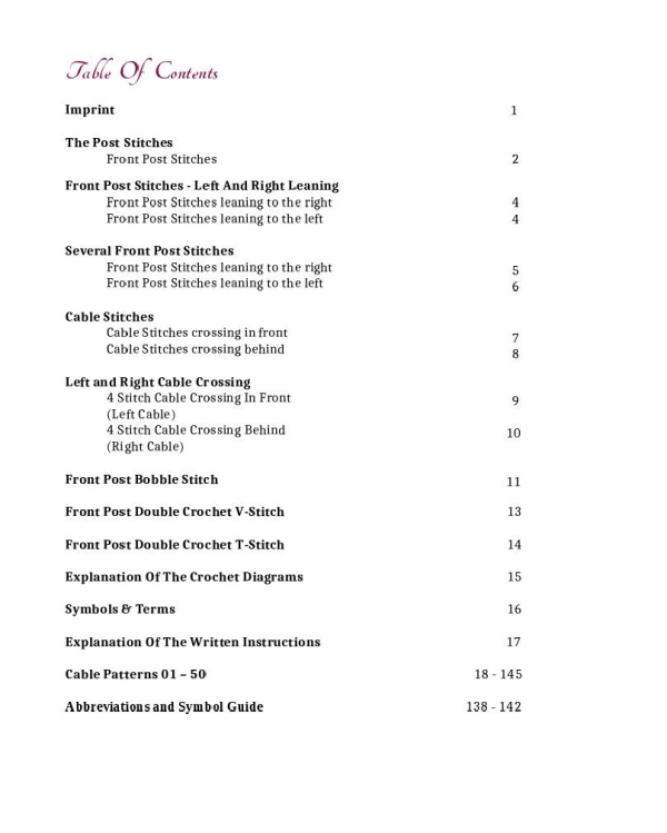 50 Crochet Cable Stitches with Front Post Bobbles - Manuela Laitenberger - 2019.jpg