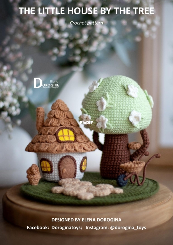 Dorogina Toys - Knitted World by Elena - Elena Dorogina - Little House by the Tree.jpg