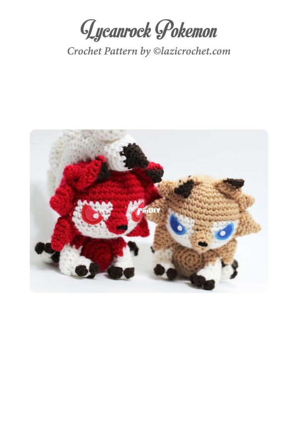 Lazicrochet - Lycanrock Pokémon.jpg